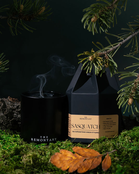 Sasquatch Candle | Redwood Forest | Wood Wick Candle
