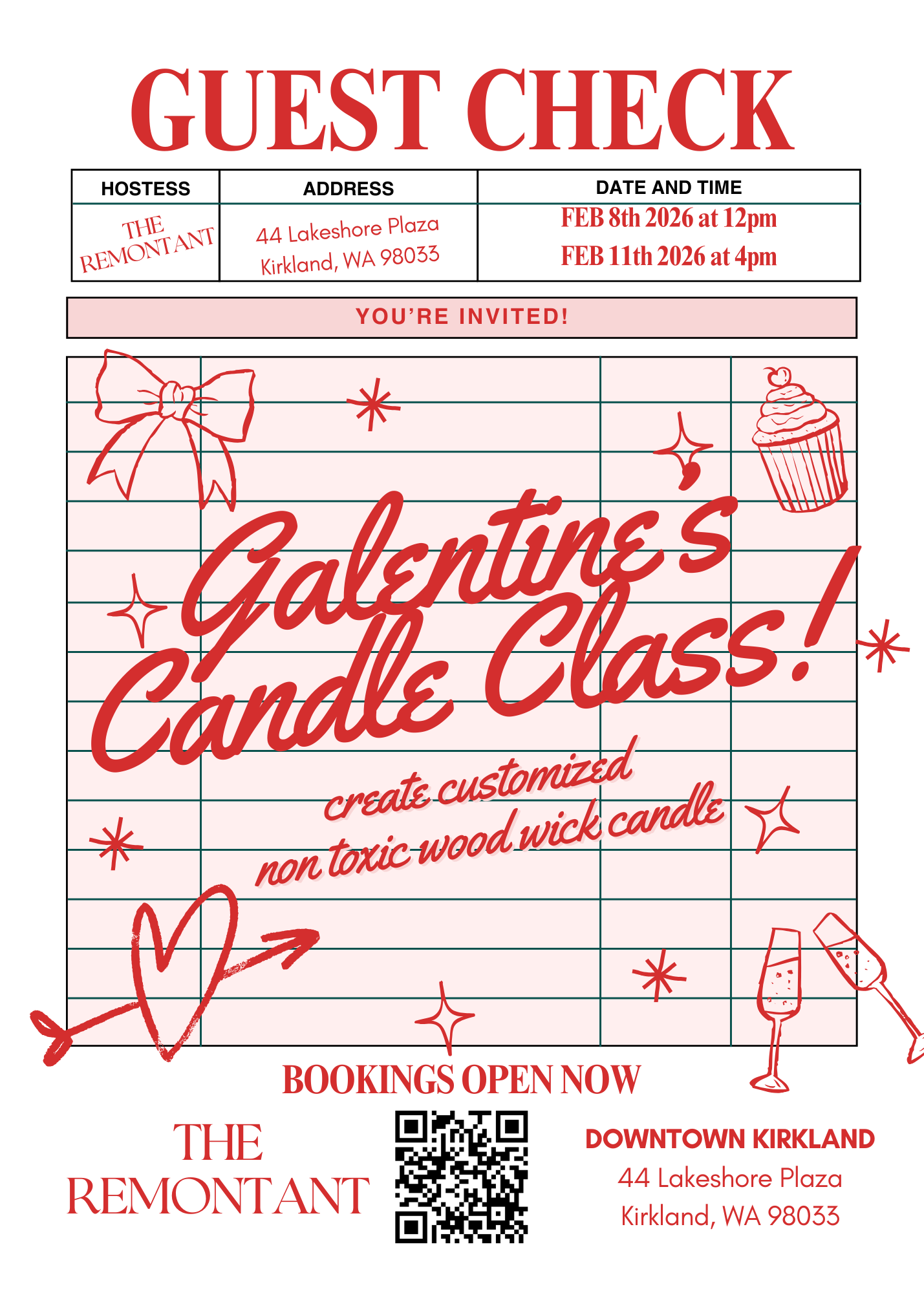 💘 Galentine’s Candle-Making Class — Pour Love with Your Favorite People