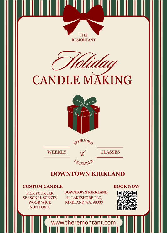 Non-Toxic Holiday Candle-Making Class | Eco-Conscious Workshop