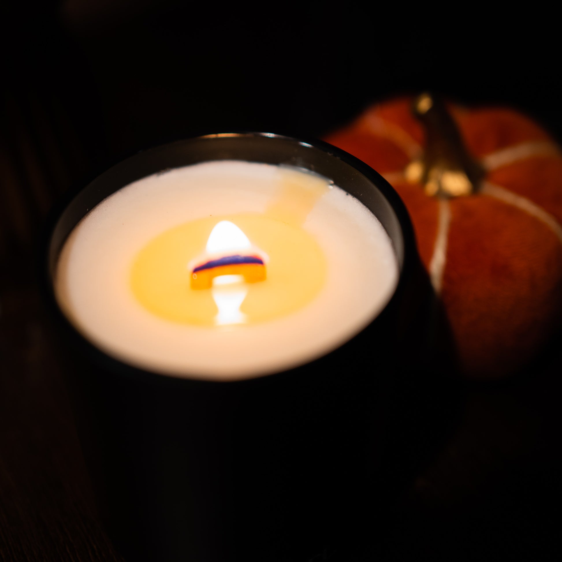 A 7oz crackling wooden wick candle in the scent Maple Pumpkin. Featuring notes of sweet spices, pumpkin, and maple. This cozy candle encapsulates the essence of the season and is the perfect addition to your fall decor.