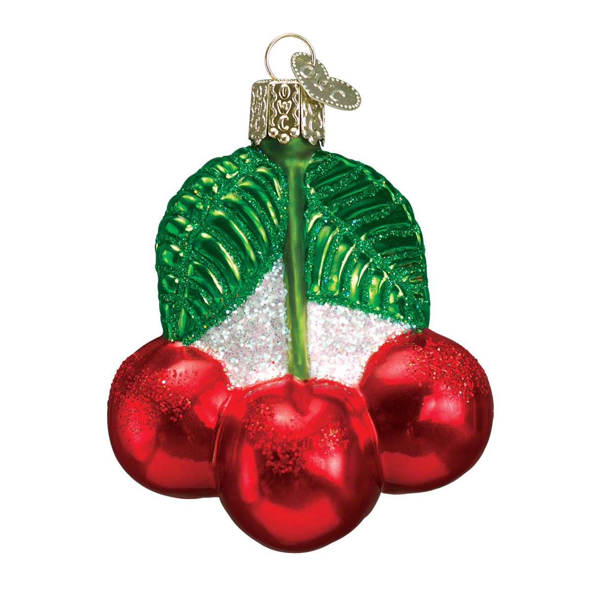 Old World Christmas - Cherries Ornament 3 X 2.25 X 1.75