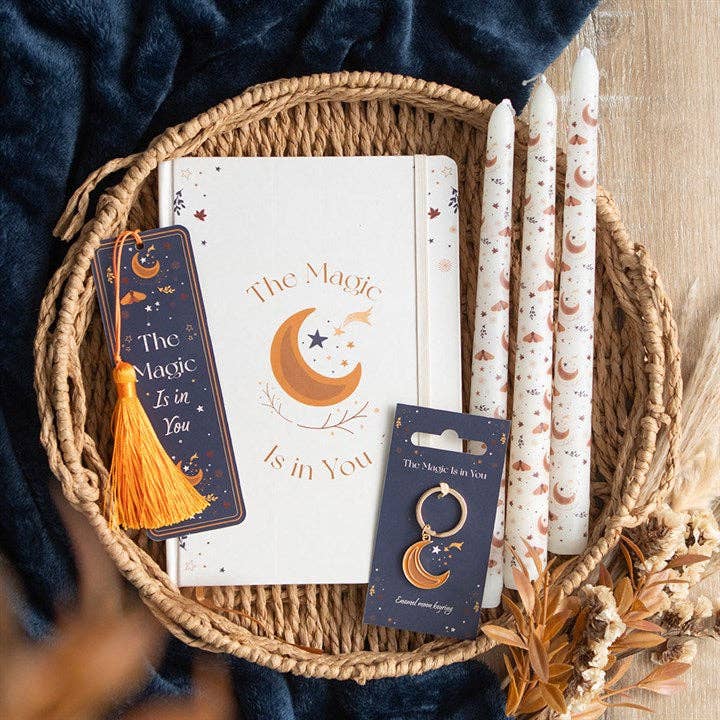 Something Different Wholesale - Autumn Magic Moon Keyring