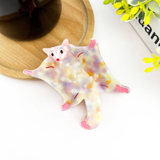 TheDivaSoap - Sugar Glider Hair Clip, Acetate Hair Claw Clip