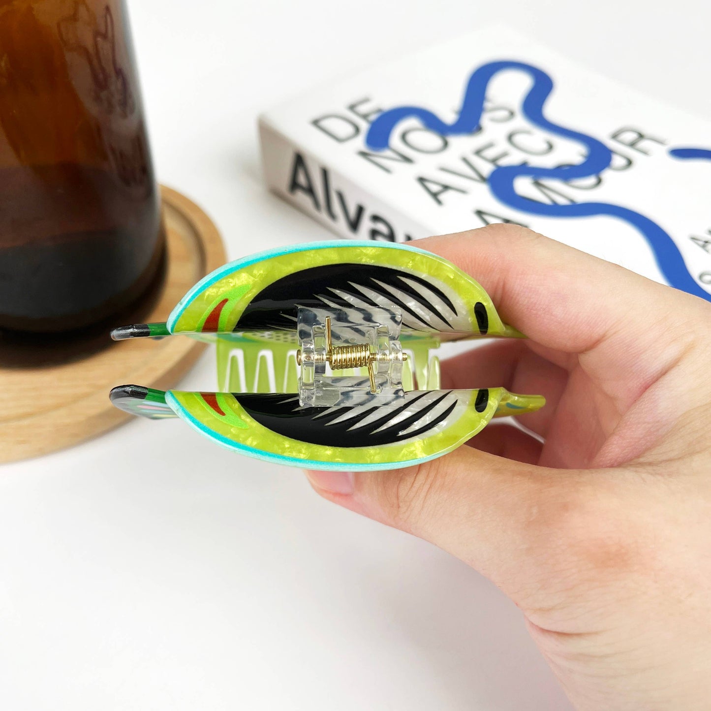 TheDivaSoap - Fish Claw Clip, Marine Life Hair Clip
