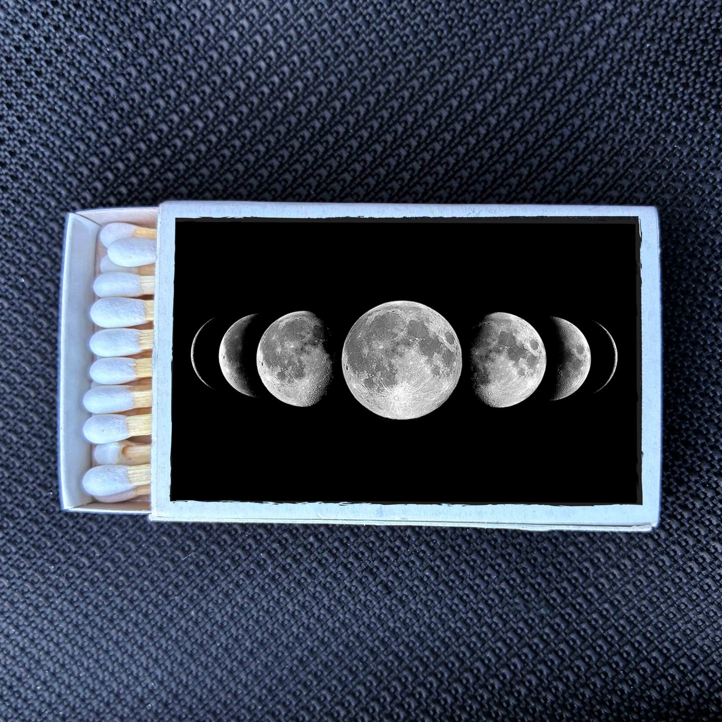 Most Amazing - Matches • Moon Phases Matchbox • Candle Accessory