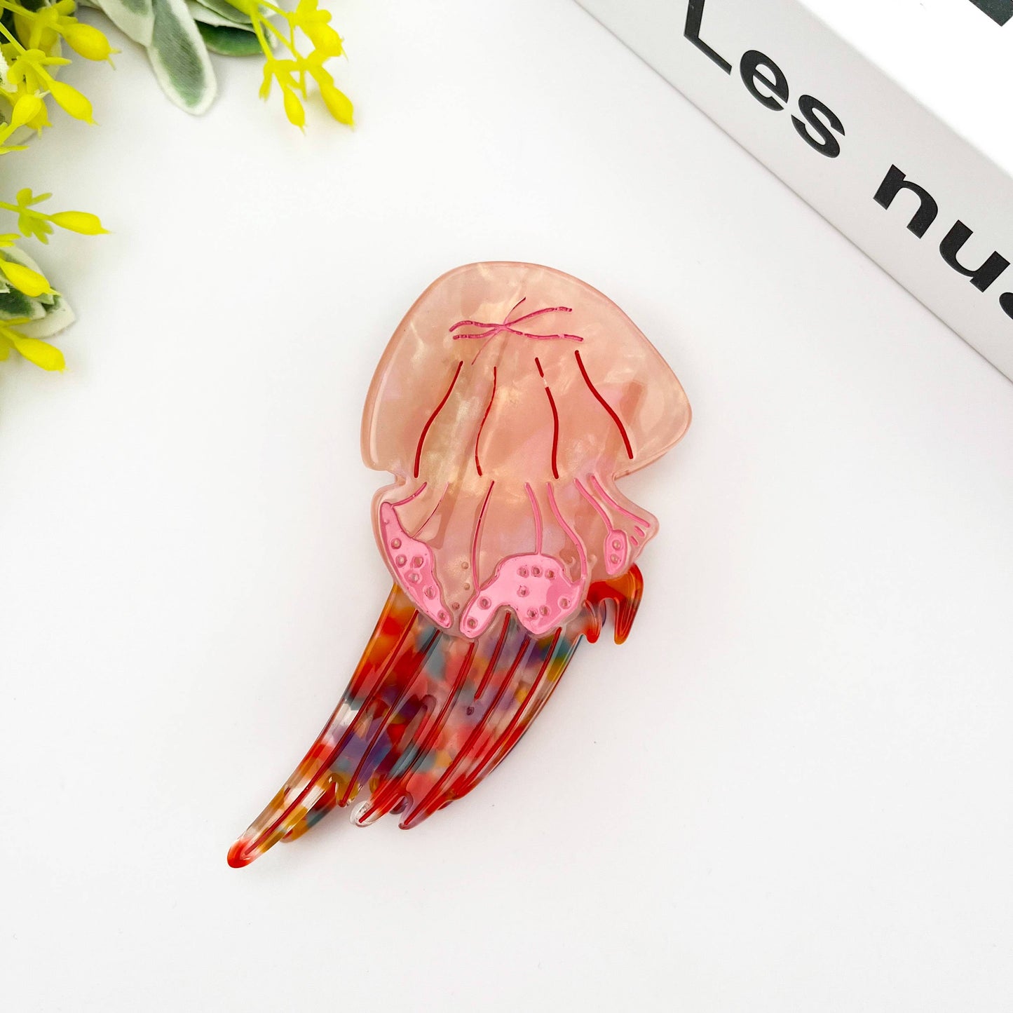 TheDivaSoap - Marine Animal Hair Clip, Jellyfish Squid Claw Clip: Orca