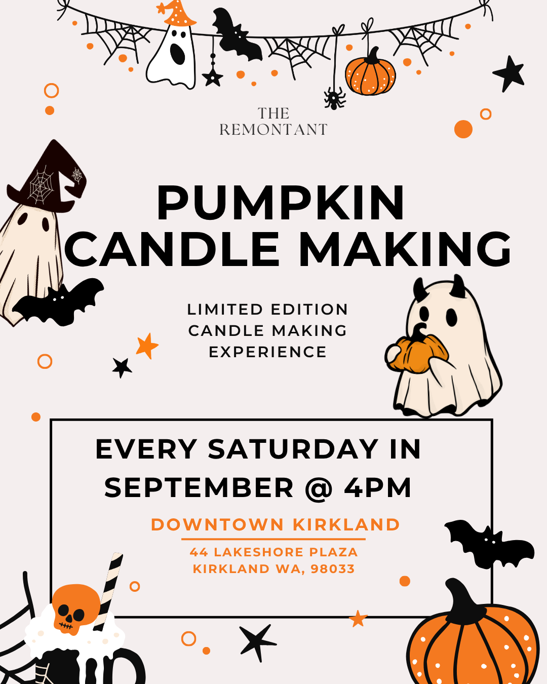 Pick Your Pumpkin: An Eco-Luxe Candle-Making Experience