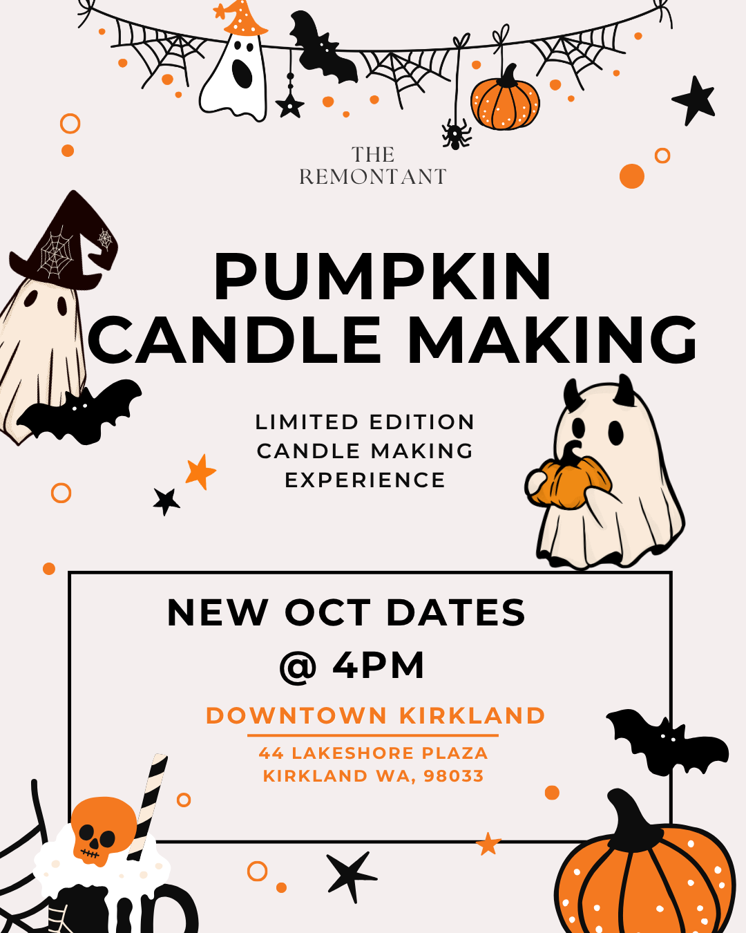 Pick Your Pumpkin: An Eco-Luxe Candle-Making Experience